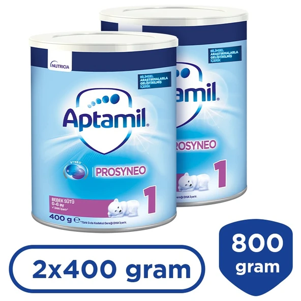 Aptamil Prosyneo 1 Bebek Sütü 400 G 0-6 Ay X2 Adet ürün görseli