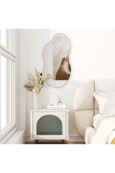 CG HOME Mary Ayna, Asimetrik Ayna, Duvar Aynası, Konsol Aynası, Lavabo Aynası, Pinterest Ayna, Holl Aynası ürün görseli