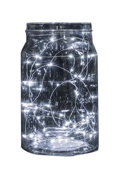 Ack LED Süsleme Işığı Beyaz Işık 100 Ledli 10 mt AS90-00403