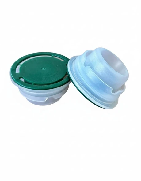 32MM YEŞİL PRATİK KAPAK 15 ADET - YAĞ KAPAĞI