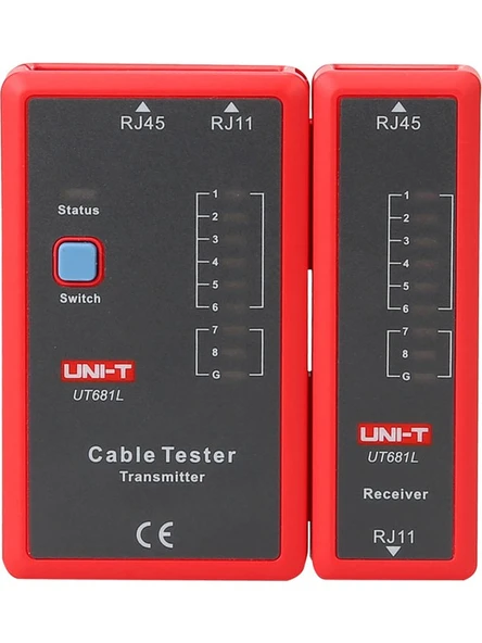 UNİT UT681L Network Kablo Test Cihaz RJ45 / RJ11 - Resim 2