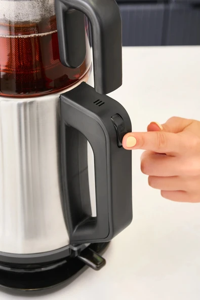 Homend Royaltea Elegant 1777H Inox Çay Makinesi - Resim 5