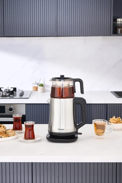 Homend Royaltea Elegant 1777H Inox Çay Makinesi ürün görseli 1