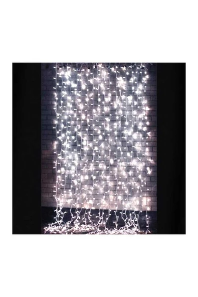 ACK AS90-00503 2x2m 220V 6500K Beyaz Ledli Işıklı Perde