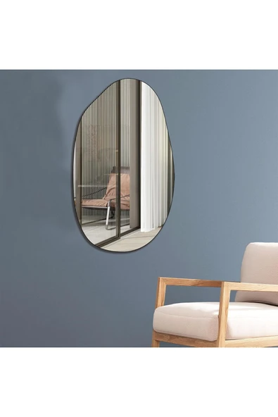 CG HOME Zeno Asimetrik Ayna, Konsol Aynası, Duvar Aynası, Ayna, Salon Aynası - Resim 3