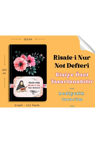 İsme Özel Risale-i Nur Not Defteri - Resim 4