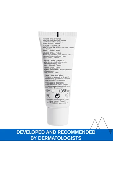 Uriage Xemose Creme Visage Atopik Ve Çok Kuru Ciltler Için Yatıştırıcı Yüz Kremi 40 ml - Resim 2