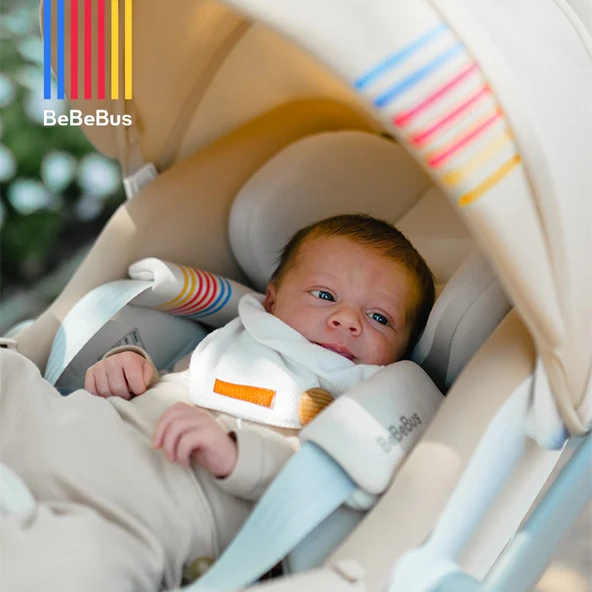 BeBeBus Cocoon+ Bebek Oto Koltuğu Gold (Türkiye Garantili) - Resim 7