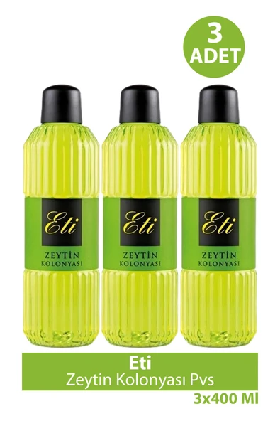 Eti Zeytin Kolonyası Pvs 400 ml 3 Adet ürün görseli 1