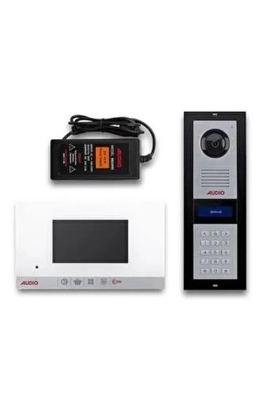 AUDIO 2 DAİRE GÖRÜNTÜLÜ SİSTEM SETİ (BEYAZ ŞUBE) ürün görseli