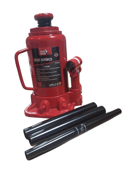 Bigred Şişe Kriko 15 Ton - T91504D ürün görseli