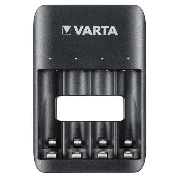 Varta Quattro Charger Type-C Girişli 4'Lü AAA-AA NI-MH Pil Şarj Cihazı - Resim 2