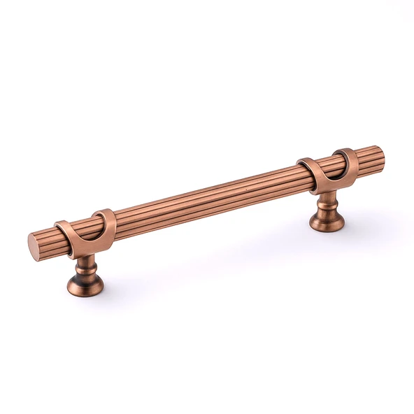 Arsin Çizgili 160 mm Soft Antik Metal Mobilya Çekmece Dolap Kapak Kulpu Paslanmaz Dayanıklı Kulpları ürün görseli
