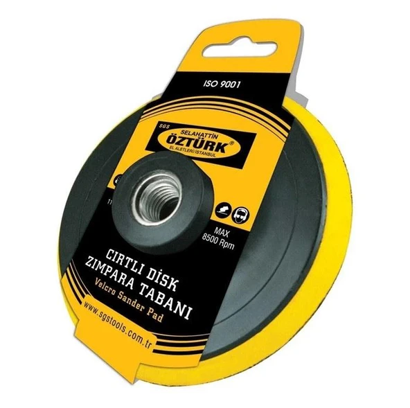 SGS 285 Deliksiz Cırtlı Zımpara Pedi 115mm ürün görseli