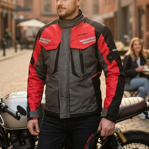 VENOM KOPHENHAG MONT KIRMIZI GRİ SİYAH - Resim 2