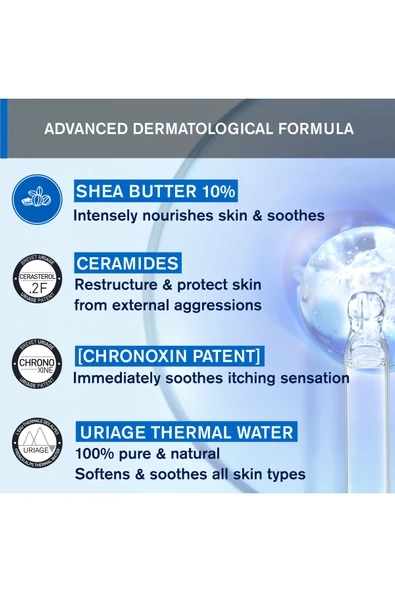 Uriage Xemose Creme Visage Atopik Ve Çok Kuru Ciltler Için Yatıştırıcı Yüz Kremi 40 ml - Resim 3