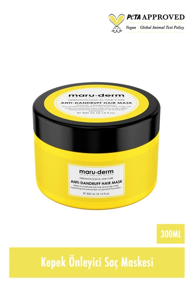 Saç Maskesi | Kepeğe Karşı Etkili Saç Maskesi 300 ML | Normal/Yağlı Saçlar | Vegan - 2