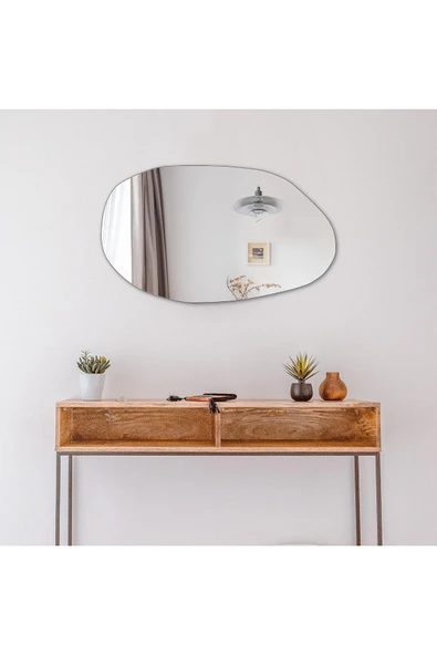 CG HOME Zeno Asimetrik Ayna, Konsol Aynası, Duvar Aynası, Ayna, Salon Aynası - Resim 2