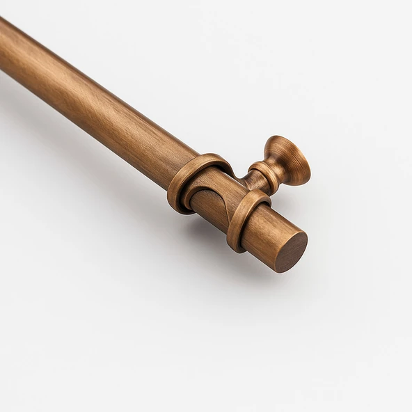 Arsin 192 mm Soft Antik Metal Mobilya Çekmece Dolap Kapak Kulpu Paslanmaz Dayanıklı Tasarım Kulpları - Resim 7