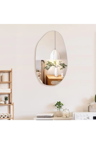 CG HOME Zeno Asimetrik Ayna, Konsol Aynası, Duvar Aynası, Ayna, Salon Aynası ürün görseli