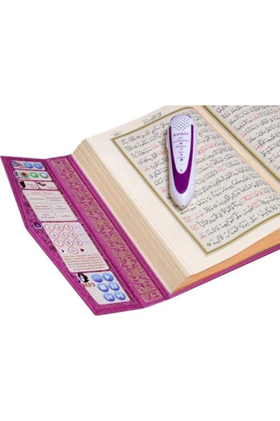 Kuran Okuyan Kalem Seti (lila, Rahle Boy, Karton Kutulu) ürün görseli
