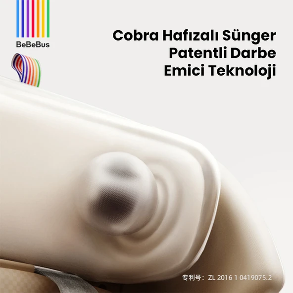 BeBeBus Shield+ Bebek Oto Koltuğu Gold (Türkiye Garantili) - Resim 4