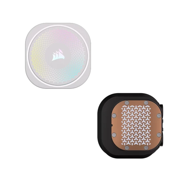 CORSAIR NAUTILUS 240 RS ARGB 240mm Beyaz İşlemci Sıvı Soğutucu CW-9060094-WW - Resim 4