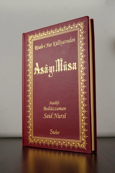 Asa-yı Musa Sözler Neşriyat Bediüzzaman Said Nursi Orta Boy 14-20 Cm Vinleks Kapak - Resim 4