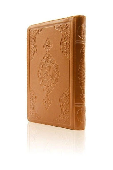 Çanta Boy Kur'an-ı Kerim (TABA RENK, KILIFLI, MÜHÜRLÜ) ürün görseli