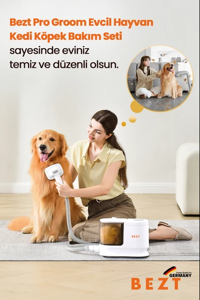 Bezt Pro Groom Evcil Hayvan Kedi Köpek Bakım Seti ürün görseli