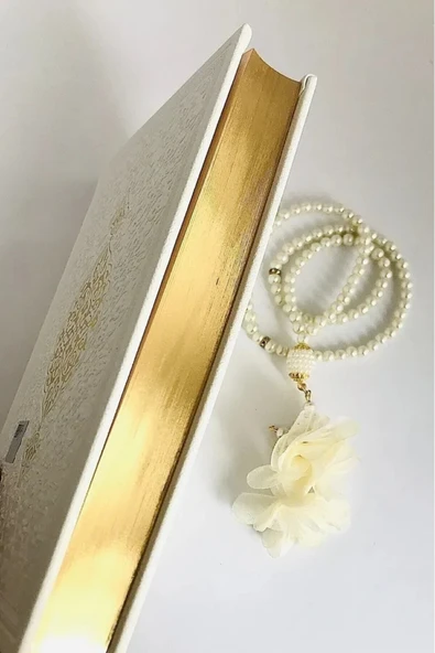 İsimlikli Gelin Kuran-ı Kerimi Hafız Boy (14*20) Yaldızlı - Tesbih Çeyiz Kuran Kuranı Kerim / Kur'an - Resim 2