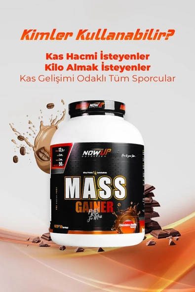 NOWUP NUTRITION Gainer Paketi - Resim 3