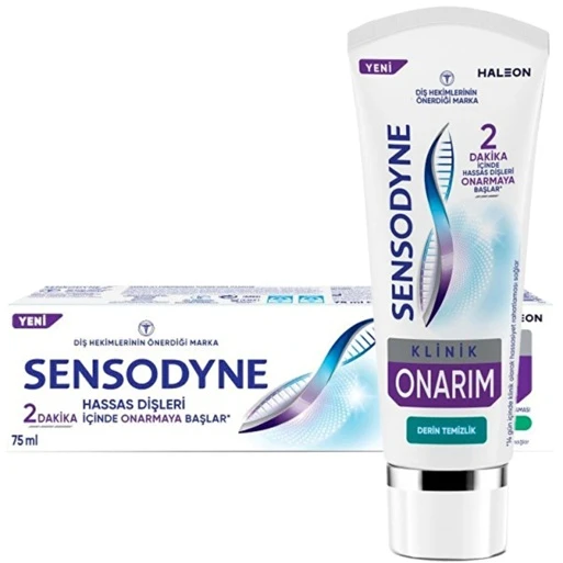 Sensodyne Clınıcal Repaır Klinik Onarım Derin Temizlik Diş Macunu 75 Ml ürün görseli 1