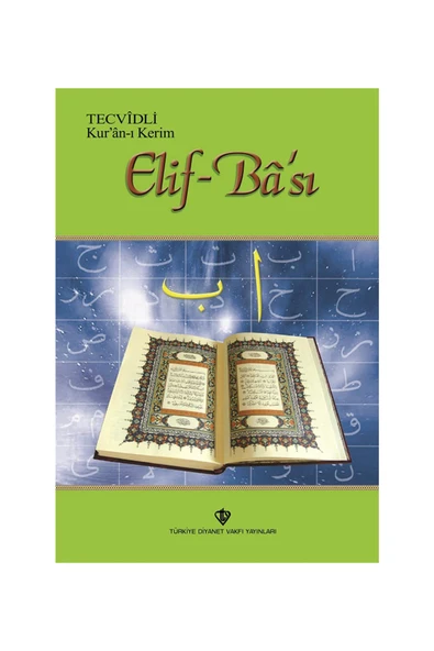 Tecvidli Kur'an-ı Kerim Elif - Ba'sı (yeşil) 100lü Paket ürün görseli