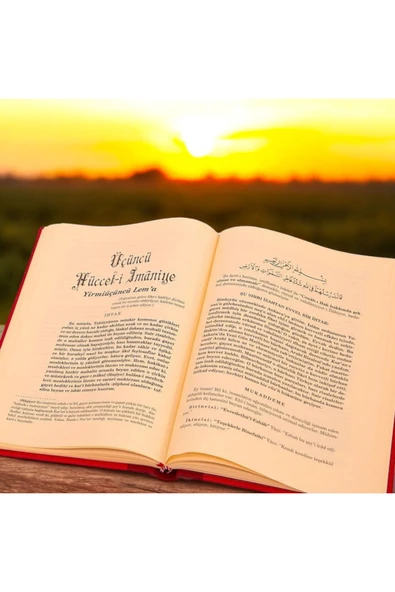 Envar Neşriyat Asa-yı Musa Büyük Boy Sırtı Deri - Risale-i Nur Külliyatı Risalei Nur - Resim 2