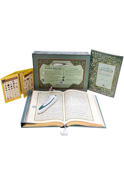 Kuran Okuyan Kalem Yeşil Orta Boy ürün görseli
