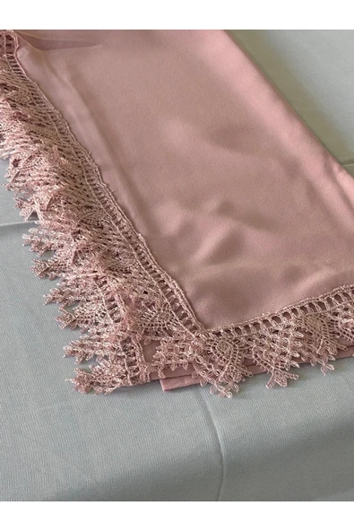 Baş Örtüsü Iğne Oyası Namaz Örtüsü, Mevlüt Örtüsü - Resim 4