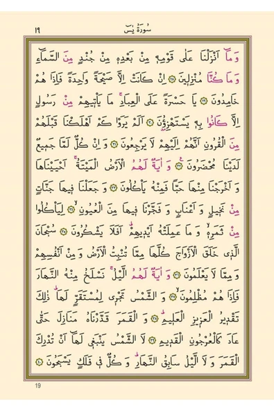 Rahle Boy Kuran-ı Kerim (mühürlü) - Resim 2