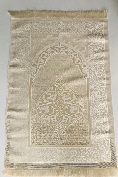 Orta Boy( 16x24 Cm)termo Deri Kuran-ı Kerim Vizon,seccade,inci Tesbih Set - Resim 5