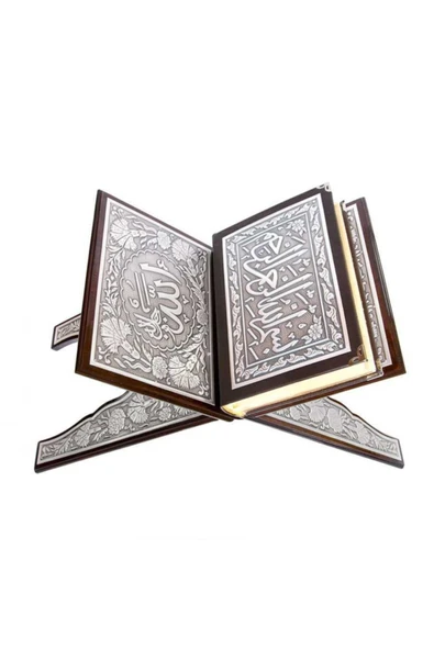 Gümüş Rahleli Kur'an (çanta Boy) ürün görseli