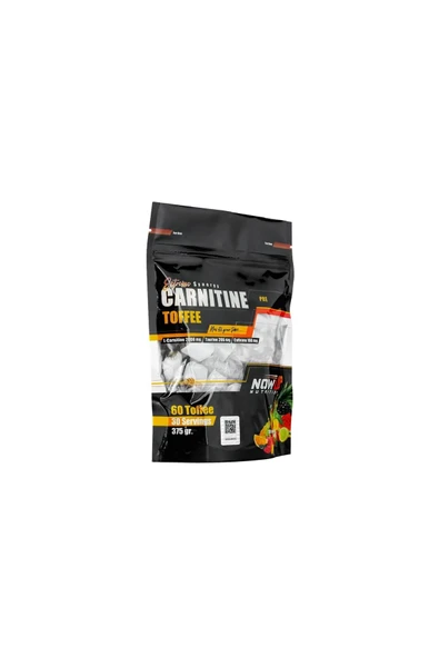 NOWUP NUTRITION Extreme Synergy Carnitine Toffee | ve Enerji Artışı | 60 Adet | Mevsim Meyveli - Resim 3