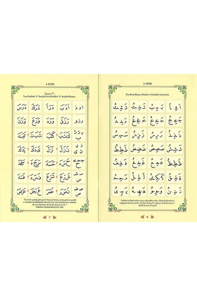 TECVİDLİ KUR'AN-I KERİM ELİF BA´SI - Resim 2