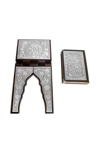 Gümüş Rahleli Kur'an (çanta Boy) - Resim 6