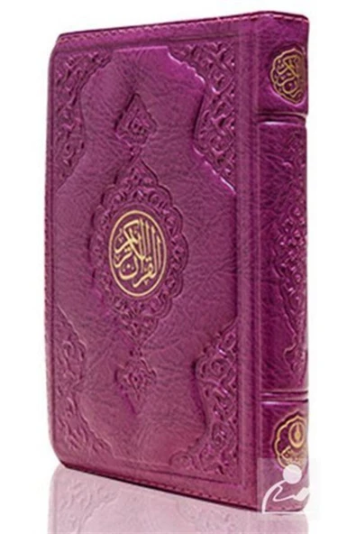Çanta Boy Kur'an-ı Kerim (LİLA RENK, KILIFLI, MÜHÜRLÜ) ürün görseli