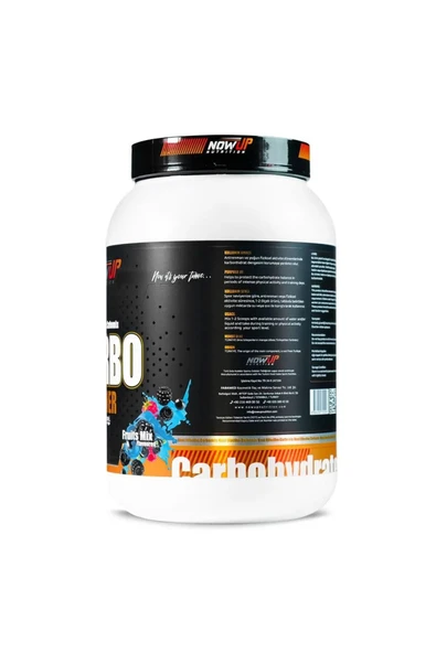 NOWUP NUTRITION Carbo Gainer 2460 gr | Karışık Meyve Aromalı | Karbonhidrat Takviyesi - Resim 3