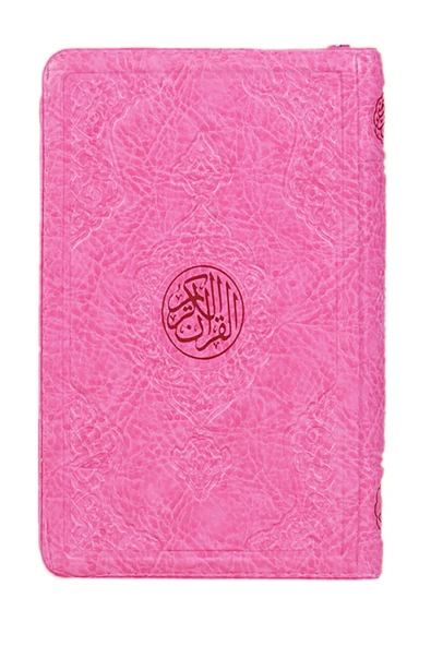 Hayrat Çanta Boy Kılıflı Kuran 12x17 Cm - Pembe ürün görseli