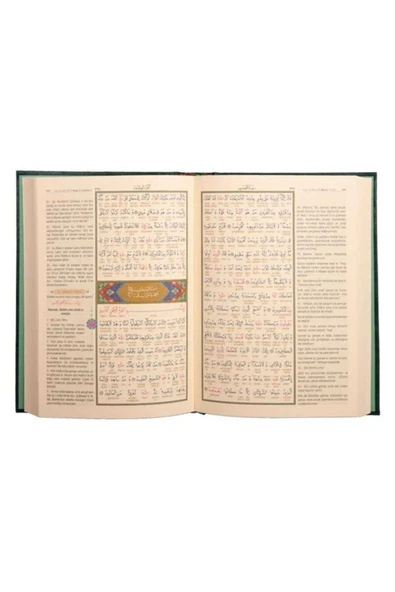 Rahle Boy Muhtasar Kelime Mealli Kur'an (Yeşil, Mühürlü) - Resim 2