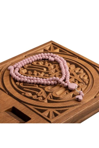 1 Adet Gül Kokulu Namaz Tesbihi - Mevlit Tesbihi Hediyelik Tesbih Pembe Tesbih Hediye Çeyiz Gelin ürün görseli