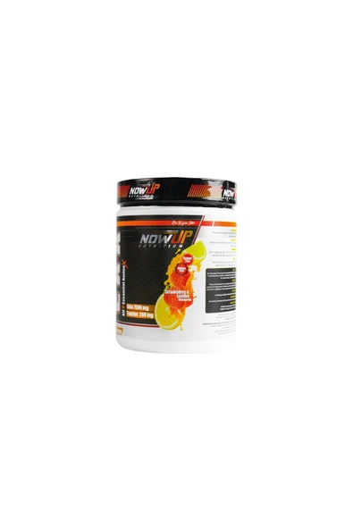 NOWUP NUTRITION Eaa All 9 Essential Amino Asit 360 gr | Çilek & Limon Aromalı | Kas Gelişimi - Resim 3