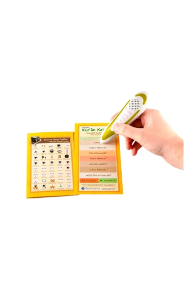 Kuran Okuyan Kalem Seti Rahle Boy 20x28 - Resim 5